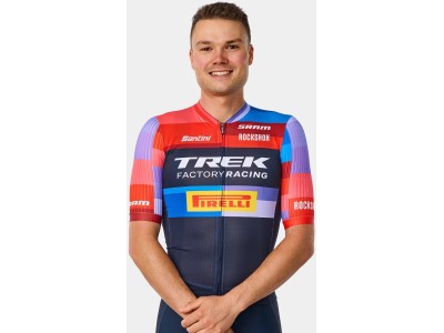 Santini Trek Factory Racing Men's Team Replica Cycling Jersey