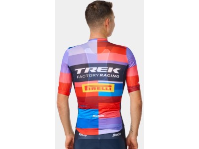 Santini Trek Factory Racing Men's Team Replica Cycling Jersey 2