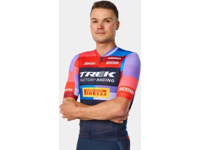 Santini Trek Factory Racing Men's Team Replica Cycling Jersey