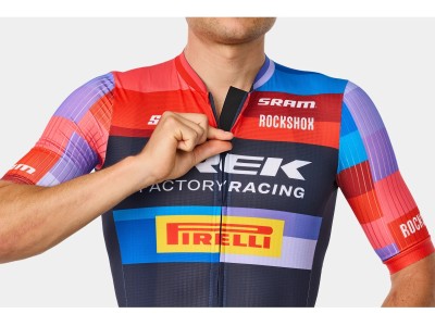 Santini Trek Factory Racing Men's Team Replica Cycling Jersey