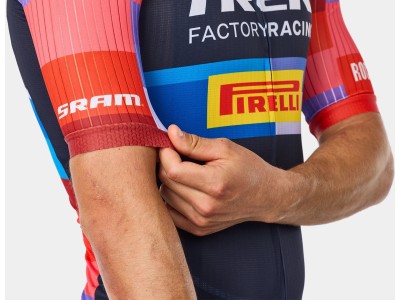 Santini Trek Factory Racing Men's Team Replica Cycling Jersey