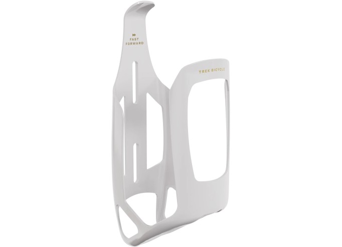 Trek RSL Aero Water Bottle and Cage Era white