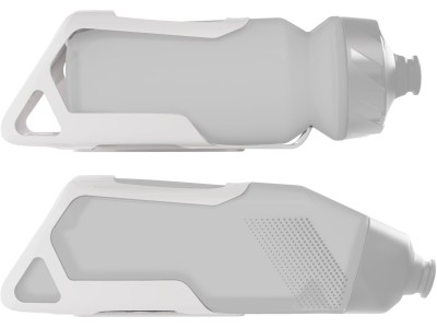 Trek RSL Aero Water Bottle and Cage Era white