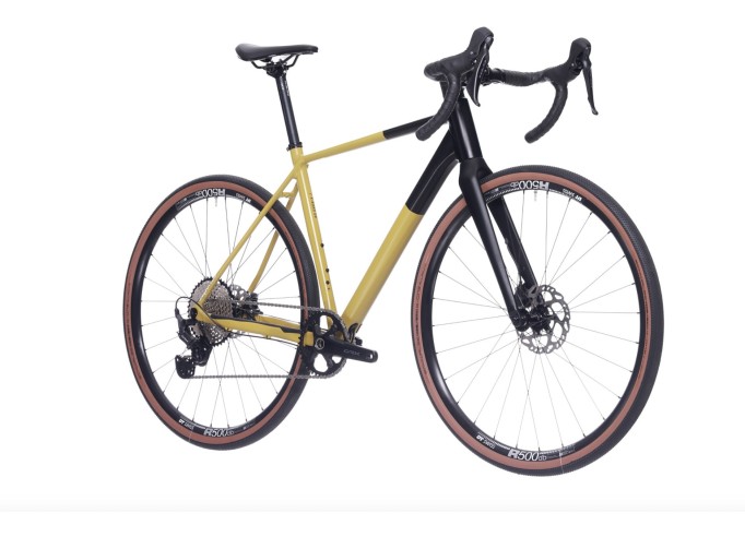 Superior X-Road 6.5 GR Matte Mustard / Black gravel dviratis