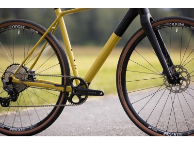 Superior X-Road 6.5 GR Matte Mustard / Black gravel dviratis