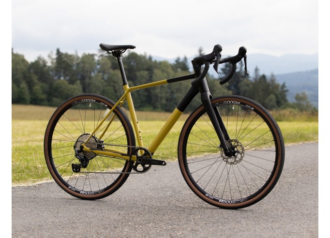 Gravel bike Superior X-Road 6.5 GR Matte Mustard / Black