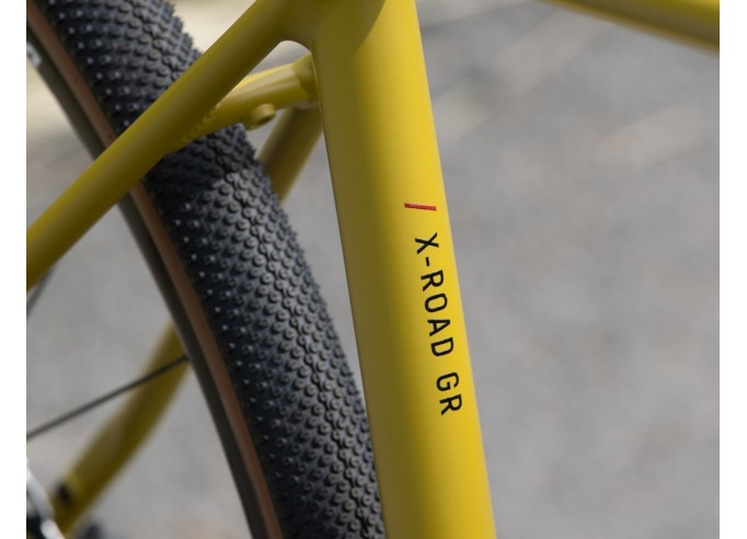 Superior X-Road 6.5 GR Matte Mustard / Black gravel dviratis