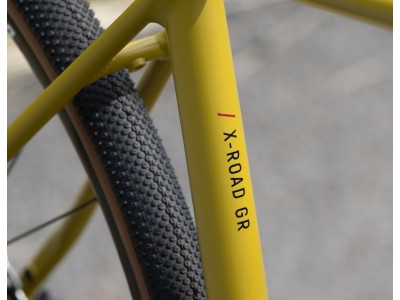 Superior X-Road 6.5 GR Matte Mustard / Black gravel dviratis