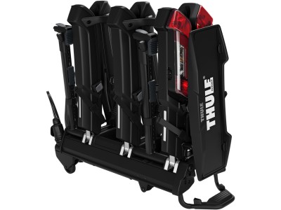 Platform towbar bike rack foldable Thule Epos 3-bike 2