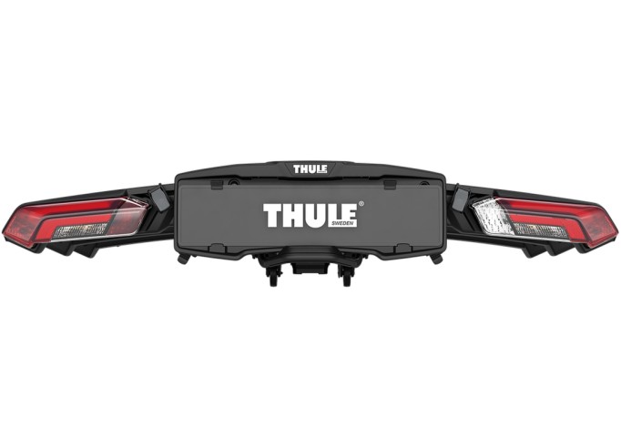 Platform towbar bike rack foldable Thule Epos 3-bike