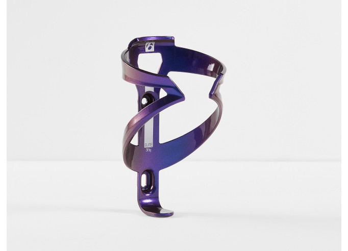 Bontrager Elite Recycled Water Bottle Cage Purple Flip