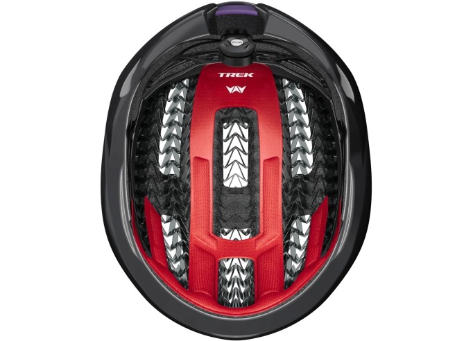 Helmet Trek Circuit Wavecel Dnister Black/Purple Flip