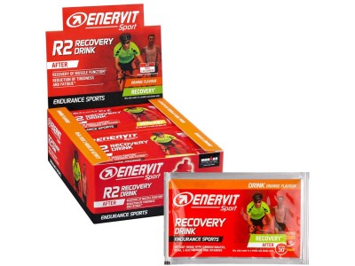 Enervit Sport R2 Recovery Drink Powder, Orange, 50g 2