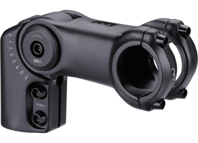 Adjustable stem BBB BHS-35 HighFix 31.8 black