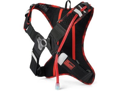 Hydration backpack USWE Outlander Bike 2L - Flannel Red/Black