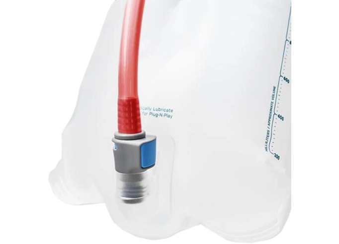 Hydration backpack USWE Outlander Bike 2L - Flannel Red/Black