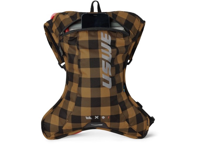 Hydration backpack USWE Outlander Bike 2L - Flannel Bronze/Black