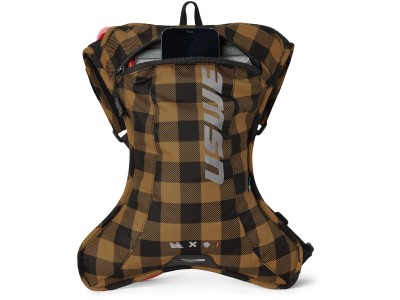 Hydration backpack USWE Outlander Bike 2L - Flannel Bronze/Black