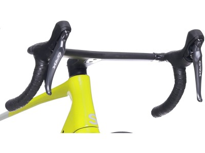 Gravel bike Superior XR 9.7 GR Gloss Grey / Racing Yellow