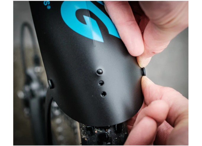 ASS SAVERS Mudguard Win Wing 2 Gravel | Black