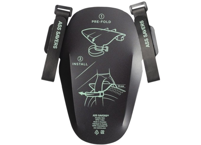Ass Savers MFM-1 Mudder Mini Mudguard - black