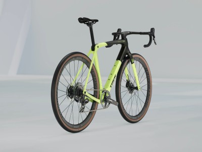 Trek Checkmate SLR 7 AXS Olive Drab/Glowstick gravel dviratis 2