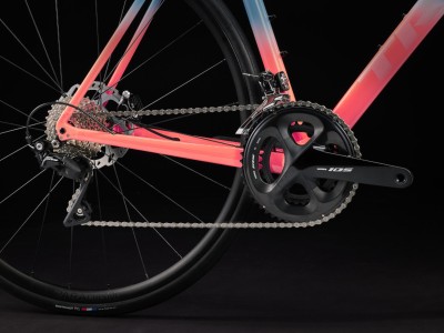 Plento dviratis TREK Emonda ALR 5 Azure to Living Coral Fade