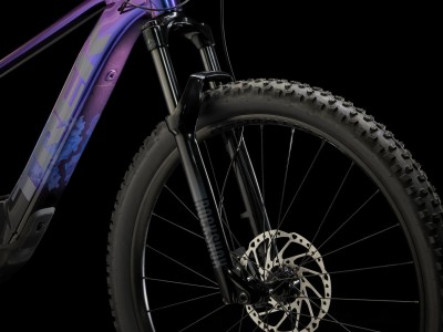 E-mtb TREK Marlin+ 8 Purple Flip to Black Fade