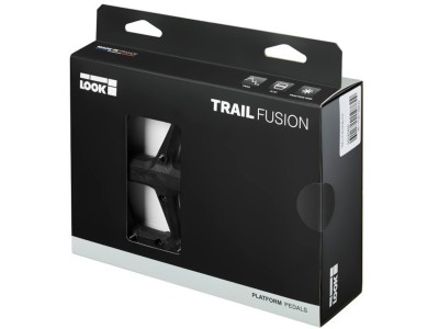 LOOK Trail Roc Fusion MTB Flat Pedals - black