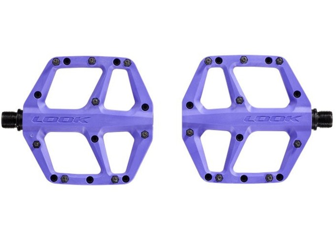 LOOK Trail Fusion MTB Flat Pedals - purple