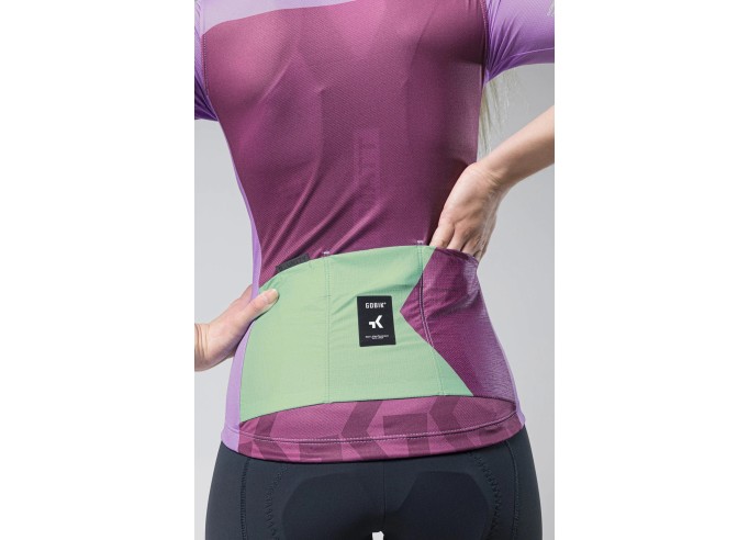 GOBIK SHORT SLEEVE JERSEY STARK WOMEN IRIS