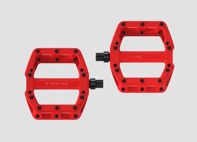 Pedalai TREK Line Elite Flat Radioactive Red