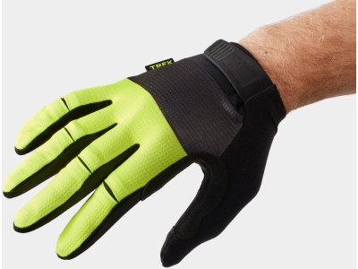 Gloves TREK Circuit Full Finger Twin Gel Radioactive Yellow