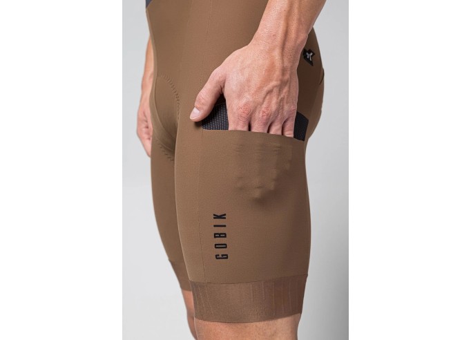 BIB SHORTS Gobik GRIT 2.0  toffee