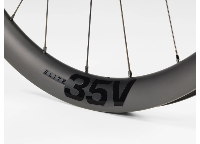 パーツ BONTRAGER Aeolus Elite 35 TLR Disc Road Wheel Bontrager Aeolus Elite 35V TLR Disc front