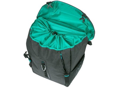 Basil Discovery 365D single pannier bag L, 20L, black melee