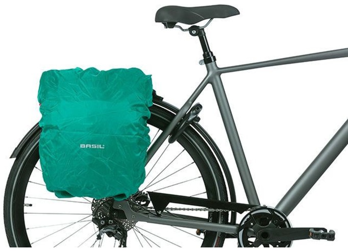 Basil Discovery 365D single pannier bag L, 20L, black melee