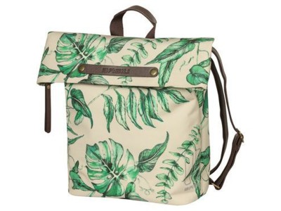 Basil Ever-Green bicycle daypack, 14-19L, sandshell beige