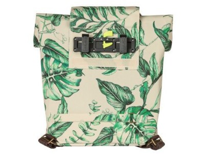 Basil Ever-Green bicycle daypack, 14-19L, sandshell beige