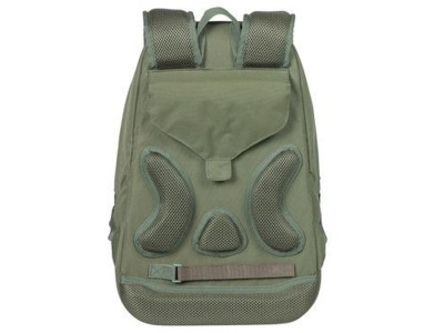 Basil Flex bicycle backpack, 17L, forest green