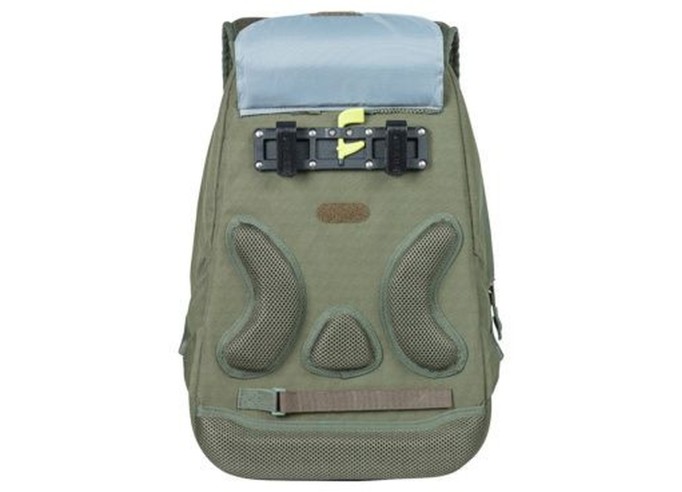 Basil Flex bicycle backpack, 17L, forest green