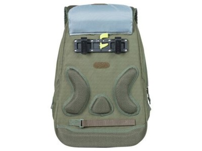 Basil Flex bicycle backpack, 17L, forest green
