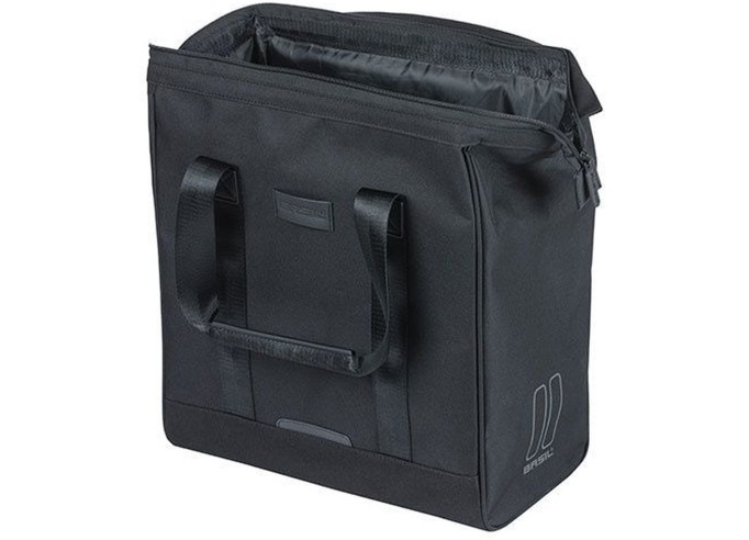 Basil Grand bicycle shopper, 23L, black