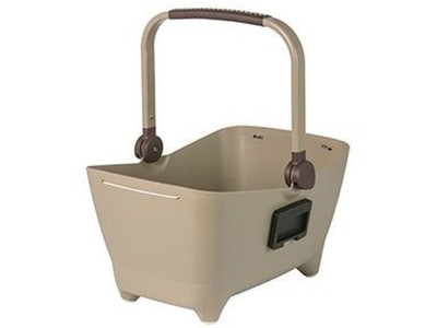 Basil Buddy dog bicycle basket KF, 32L, biscotti brown