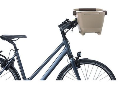 Basil Buddy dog bicycle basket KF, 32L, biscotti brown