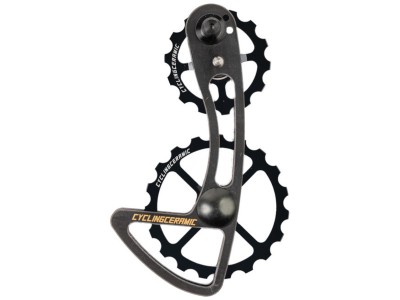 CYCLINGCERAMIC Oversized Derailleur Cage for Shimano Dura Ace 9250 / Ultegra 8150 | black