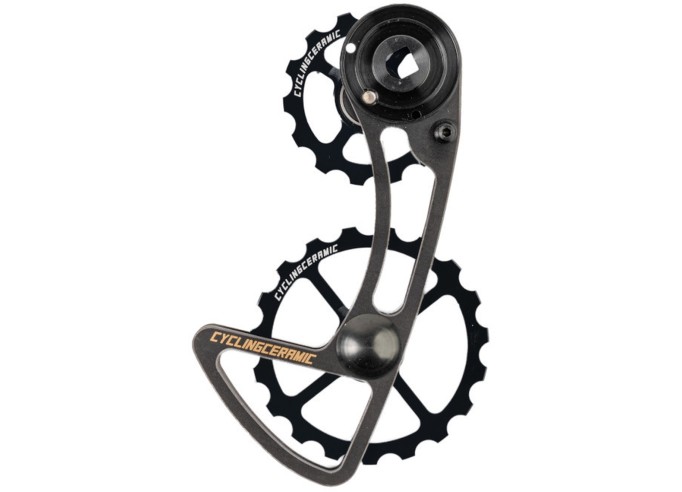 CYCLINGCERAMIC Oversized Derailleur Cage for SRAM RED / Force / Rival AXS | black