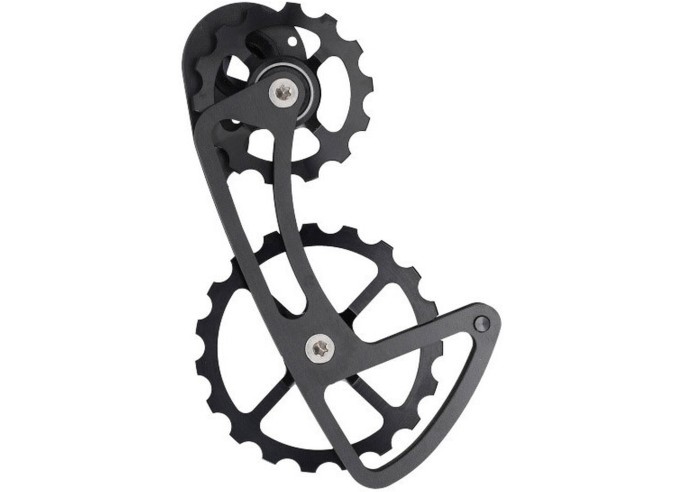CYCLINGCERAMIC Oversized Derailleur Cage for SRAM RED / Force / Rival AXS | black