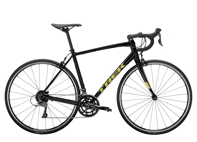 Road bike TREK Domane AL 2 Trek Black Carbon Smoke