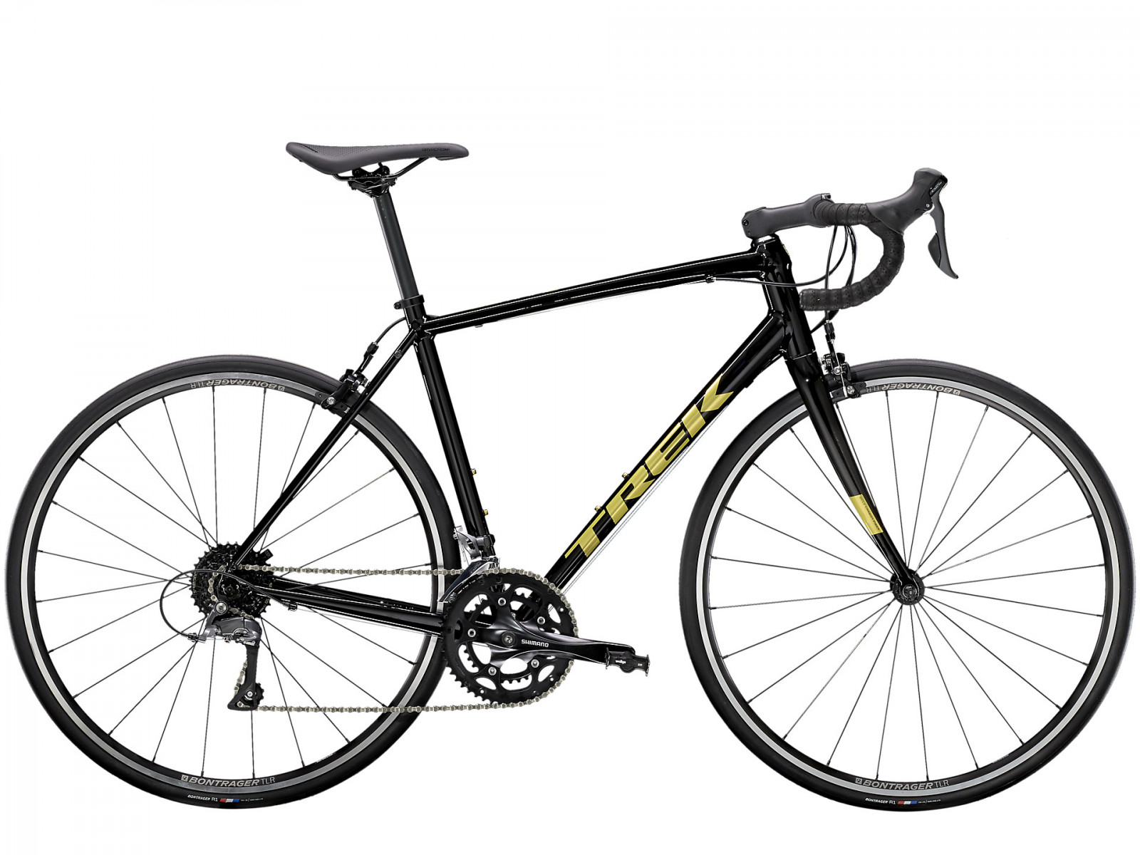 Trek black road store bike